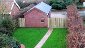 New Garage and Landscaping  